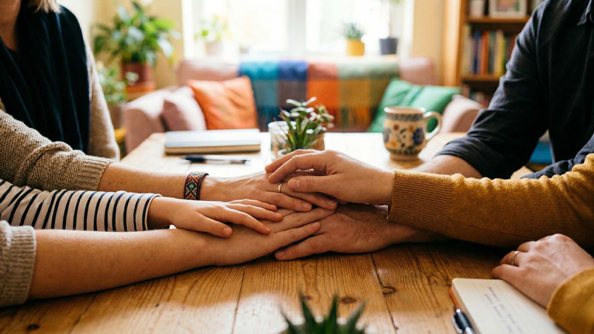 Familienhände – Zusammenhalt in der systemischen Beratung